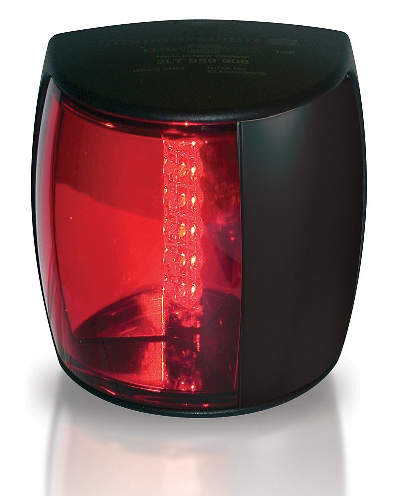 2LT 959 900-501 Lampa NaviLED LB czerwona (czarna obudowa) 2MM BSH