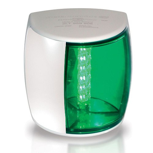 2LT 959 908-511 Lampa NaviLED PB zielona (biała obudowa) 2MM BSH 2LT 959 908-511 Lampa NaviLED PB zielona (biała obudowa) 2MM BSH