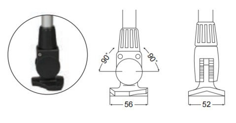 2LT 959 910-621 Lampka kotwiczna NaviLED 360, biała, 2MM, składana czarna podstawa 180st, 305mm 2LT 959 910-621 Lampka kotwiczna NaviLED 360, biała, 2MM, składana czarna podstawa 180st, 305mm