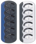 CG2-6W-F Panel z wyłącznikami wodoodporny 6 wyłączników + oprawki bezpiecznikowe