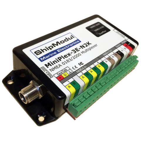 MiniPlex-3E-N2K Multiplekser NMEA z portem Ethernet MiniPlex-3E-N2K Multiplekser NMEA z portem Ethernet