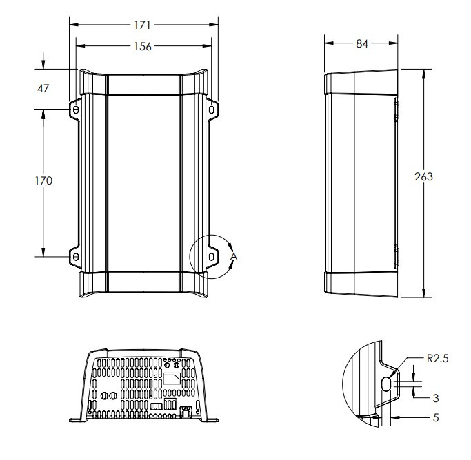 PIN121501200 Inwerter Phoenix 12/500 VE.Direct Schuko PIN121501200 Inwerter Phoenix 12/500 VE.Direct Schuko