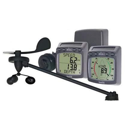 Wireless Wind, Speed & Depth System with Triducer - log/echo/wiatr