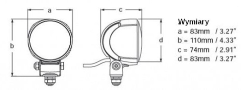 1G0 996 476-531 Reflektor Module 70 LED (IV generacji), biała obudowa, daleki zasięg 1G0 996 476-531 Reflektor Module 70 LED (IV generacji), biała obudowa, daleki zasięg