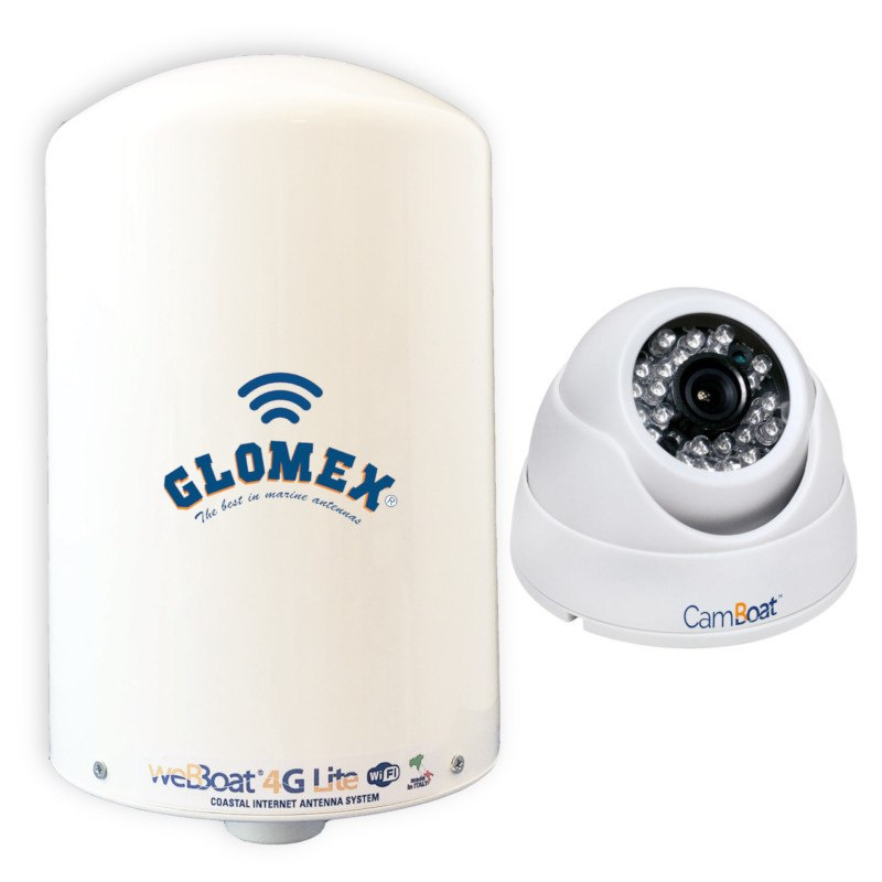 Antena WeBBoat 4G Lite IT1104 + Kamera CamBoat GLVS100 Antena WeBBoat 4G Lite IT1104 + Kamera CamBoat GLVS100