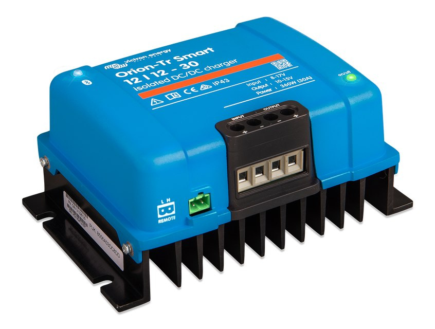 ORI121236120 Izolowana ładowarka DC-DC Orion-Tr Smart 12/12-30A (360W) ORI121236120 Izolowana ładowarka DC-DC Orion-Tr Smart 12/12-30A (360W)