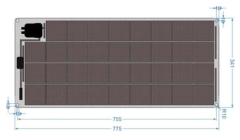Panel fotowoltaiczny Activesol Ultra ASOLU-36P-W0R Panel fotowoltaiczny Activesol Ultra ASOLU-36P-W0R