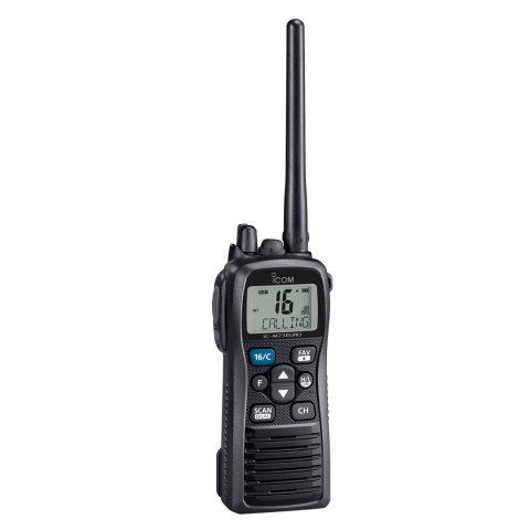 Radiotelefon morski IC-M73EURO, dryfujący i pływający, z nagrywaniem, IPX8, 6W Radiotelefon morski IC-M73EURO, dryfujący i pływający, z nagrywaniem, IPX8, 6W