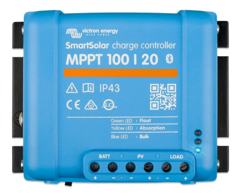 SmartSolar MPPT 100/20 Kontroler ładowania solarnego SCC110020060R SmartSolar MPPT 100/20 Kontroler ładowania solarnego SCC110020060R