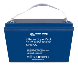 BAT512110710 Akumulator Lithium SuperPack 12,8V/100Ah High current (M8)