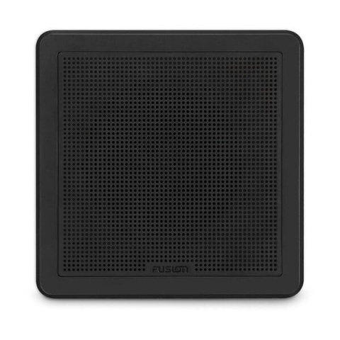 Fusion FM - 7,7" 200 W Czarny kwadratowy głośnik morski do montażu wpuszczanego [010-02300-11]