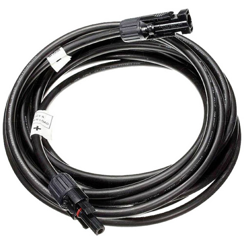 SCA001000100 Kabel solarny 10m 6mm2 z wtykami męskim i żeńskim MC4-M/F (PV-ST01)
