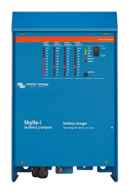 SKI024100002 Ładowarka baterii Skylla-i 24/100 (3) 230VAC/45-65Hz