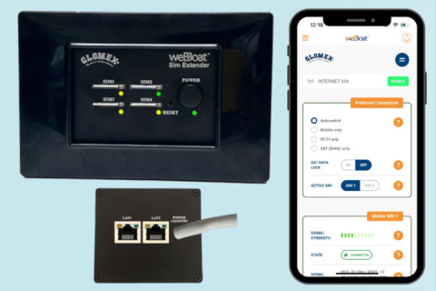 IT1205PLUS/24SE Zestaw weBBoat Plus 5G + SIM Extender IT1205PLUS/24SE Zestaw weBBoat Plus 5G + SIM Extender