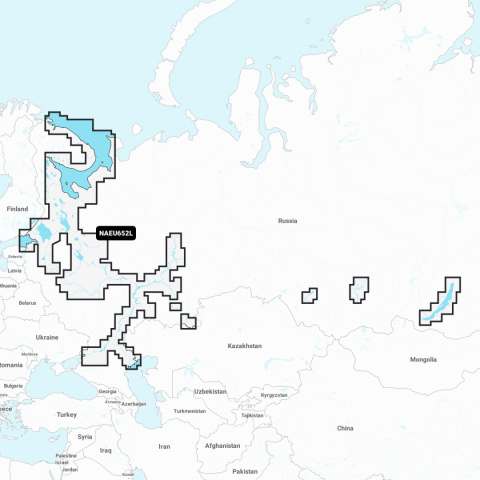 Mapa Navionics+ Large NAEU652L (Rosja, Zachód) na karcie mSD