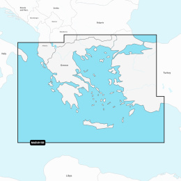 Mapa Navionics+ Regular NAEU015R (Morze Egejskie, Morze Marmara) na karcie mSD
