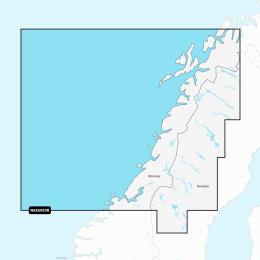 Mapa Navionics+ Regular NAEU053R (Norwegia, Trondheim do Tromso) na karcie mSD