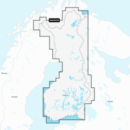 Mapa Navionics+ Regular NAEU055R (Finlandia, jeziora i rzeki) na karcie mSD