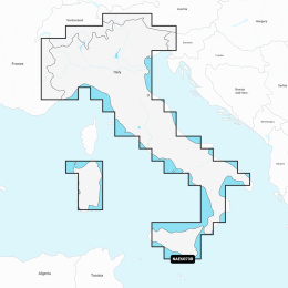 Mapa Navionics+ Regular NAEU073R (Włochy, jeziora i rzeki) na karcie mSD