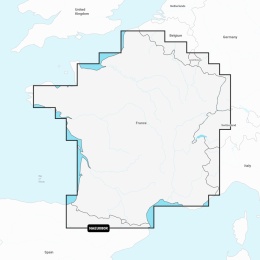 Mapa Navionics+ Regular NAEU080R (Francja, jeziora i rzeki) na karcie mSD