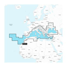 Mapy Garmin Navionics+ Large NSEU643L (Morze Śródziemne i Morze Czarne) na kartach mSD