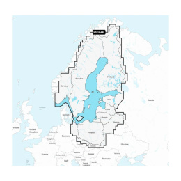 Mapy Garmin Navionics+ Large NSEU644L (Morze Bałtyckie) na kartach mSD