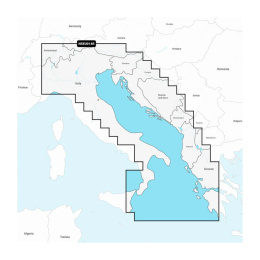 Mapy Garmin Navionics+ Regular NSEU014R (Włochy, Morze Adriatyckie) na kartach mSD