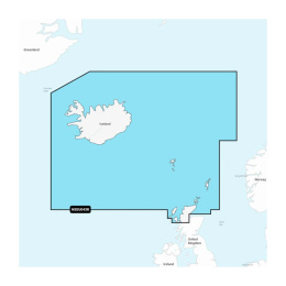 Mapy Garmin Navionics+ Regular NSEU043R (Islandia i Orkady) na kartach mSD