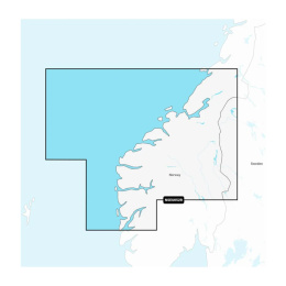Mapy Garmin Navionics+ Regular NSEU052R (Norwegia, Sognefjord - Svefjorden) na kartach mSD