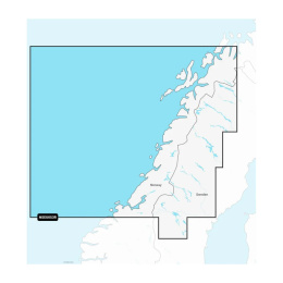Mapy Garmin Navionics+ Regular NSEU053R (Norwegia, Trondheim do Tromso) na kartach mSD