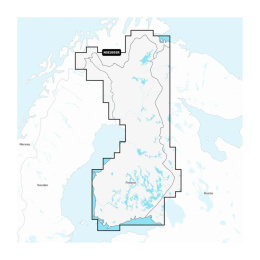 Mapy Garmin Navionics+ Regular NSEU055R (Finlandia, jeziora i rzeki) na kartach mSD