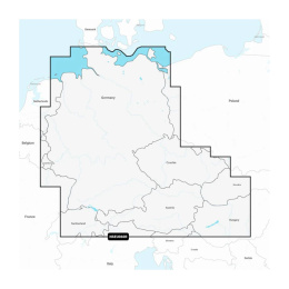 Mapy Garmin Navionics+ Regular NSEU060R (Niemcy, jeziora i rzeki) na kartach mSD