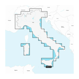 Mapy Garmin Navionics+ Regular NSEU073R (Włochy, jeziora i rzeki) na kartach mSD