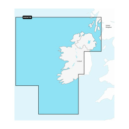 Mapy Garmin Navionics+ Regular NSEU075R (Irlandia, zachodnie wybrzeże) na kartach mSD