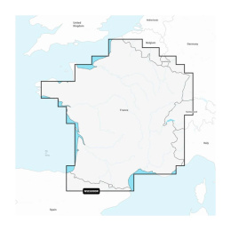 Mapy Garmin Navionics+ Regular NSEU080R (Francja, jeziora i rzeki) na kartach mSD