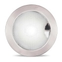 2JA 980 630-511 Lampa downlight EuroLED150, biała, przełącznik dotykowy, oprawka nierdzewna stal