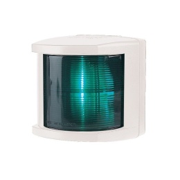 2LT 002 984-397 Lampa nawigacyjna seria 2984, PB, zielona, biała obudowa