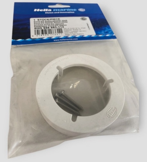 8HG 959 993-112 Mocowanie plastikowe białe do serii Euro LED 75