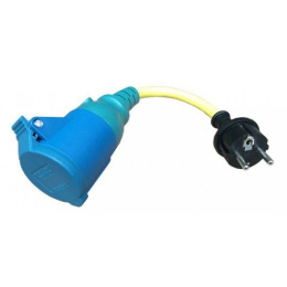 Adapter Cord 16A/250V Schuko/CEE