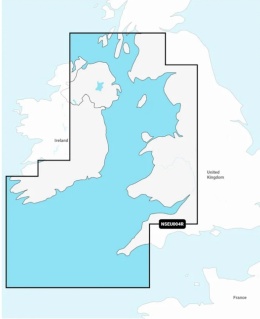 Mapa Garmin Navionics+ Regular NSEU004R (Morze Irlandzkie) na kacie mSD