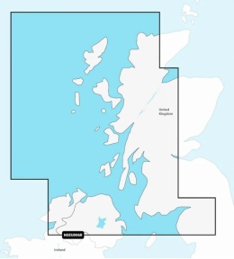 Mapa Garmin Navionics+ Regular NSEU006R (Szkocja, zachodnie wybrzeże) na kacie mSD