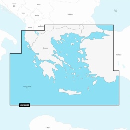 Mapa Garmin Navionics+ Regular NSEU015R (Morze Egejskie, Morze Marmara) na kacie mSD