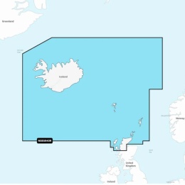 Mapa Garmin Navionics+ Regular NSEU043R (Islandia i Orkady) na kacie mSD