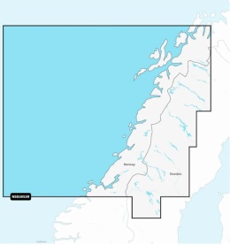 Mapa Garmin Navionics+ Regular NSEU053R (Norwegia, Trondheim-Tromso) na kacie mSD