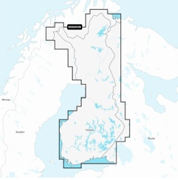 Mapa Garmin Navionics+ Regular NSEU055R (Finlandia, jeziora i rzeki) na kacie mSD