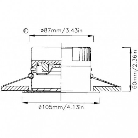 Radio Clarion CMM-10GR okrągłe z wyświetlaczem LCD [010-03219-00]