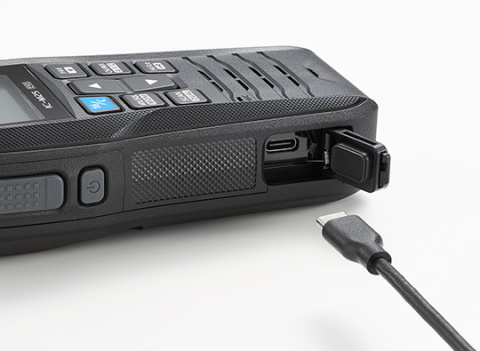 Radiotelefon morski IC-M25EURO EVO, pływający, niebieski [IC-M25EUROEVOV67]