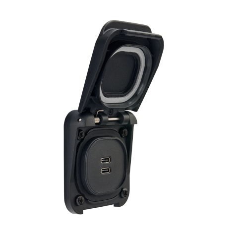 SC-V-USB-01 Gniazdo ładowania Dual USB-C, seria Ventura