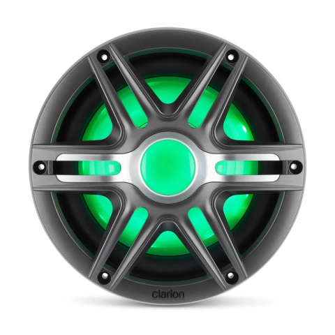 Subwoofer morski Clarion CMSP-101RGB-4 10″ z podświetleniem RGB LED, bez grilla [010-03050-00]