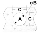 Z2032016 Gniazdo 16A-250V stal nierdzewna Aisi 316